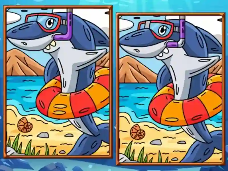 Игра Marine Spot the Difference онлајн