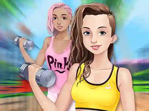 Игра Fitness Girls Dress Up онлајн