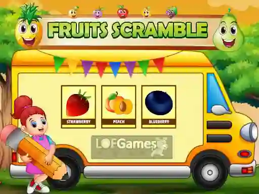 Игра Fruits Scramble онлајн