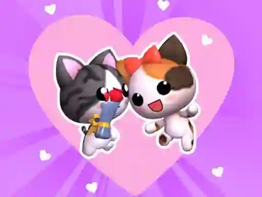 Игра Love Cat Line онлајн