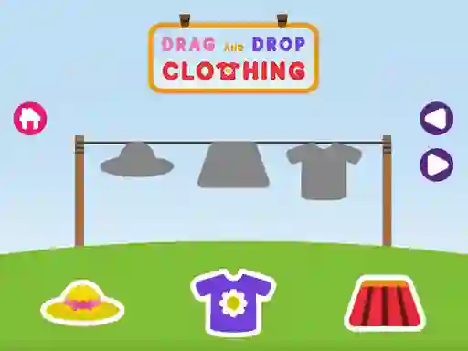 Игра Drag and Drop Clothing онлајн