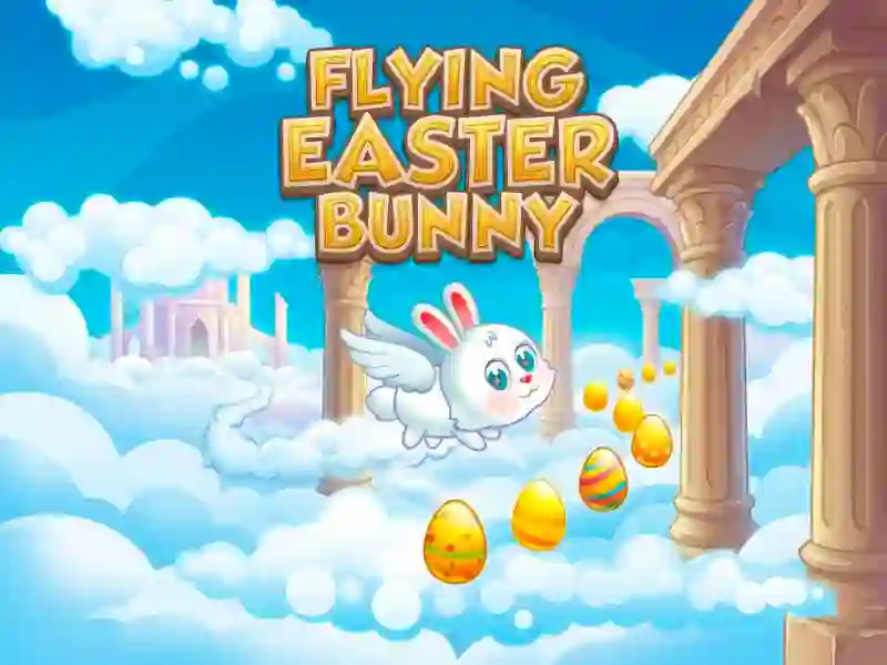 Игра Flying Easter Bunny онлајн