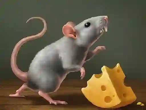 Игра You have to eat cheese онлајн
