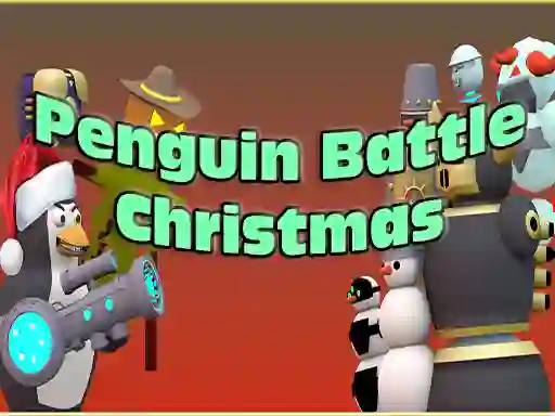 Игра Penguin Battle Christmas онлајн