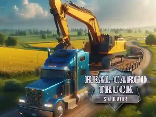 Игра Real Cargo Truck Simulator онлајн