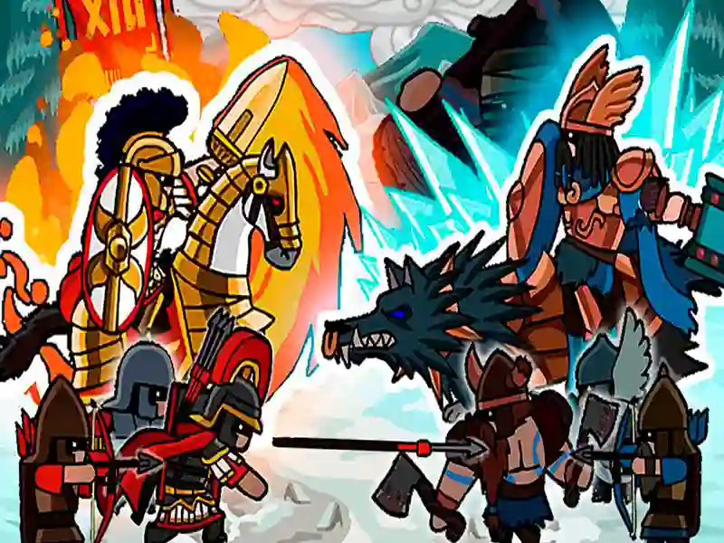 Игра Ancient Wars: Caesar онлајн