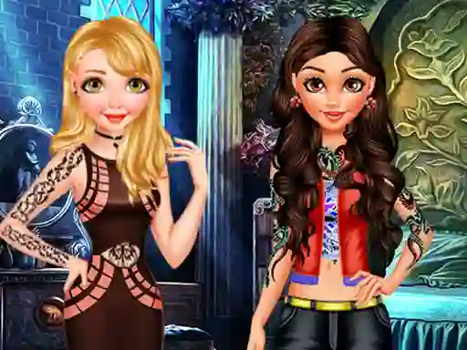 Игра Princess Bad Girls Makeover онлајн