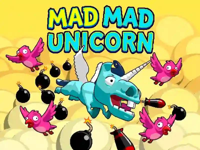 Игра Mad Mad Unicorn онлајн
