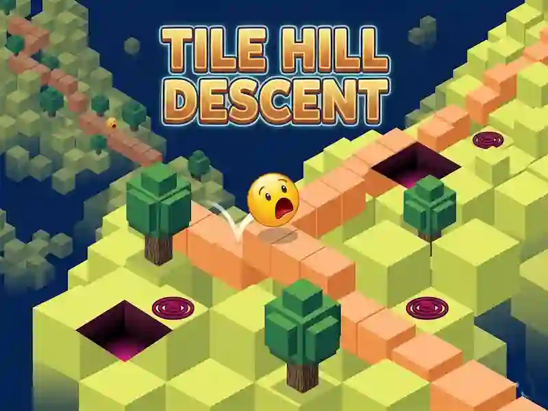 Игра Tile Hill Descent онлајн