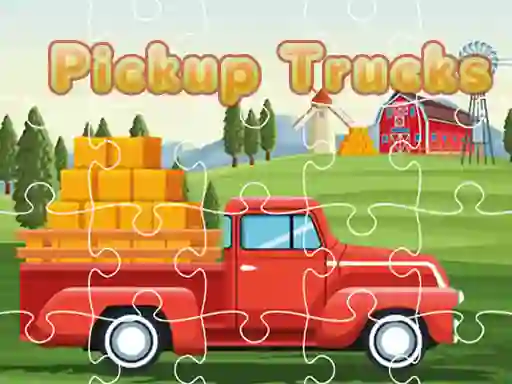 Игра Pickup Trucks Jigsaw онлајн
