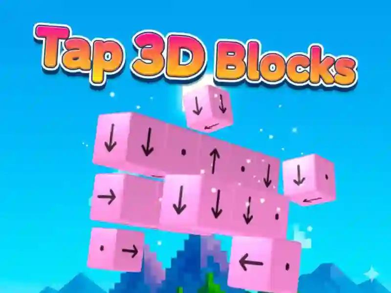 Игра Tap 3D Blocks онлајн