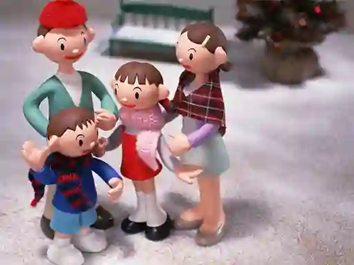 Игра Christmas Clay Doll Puzzle онлајн