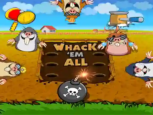 Игра Whack 'em All онлајн