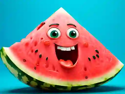 Игра Merge fruits: Fold the Watermelon! онлајн