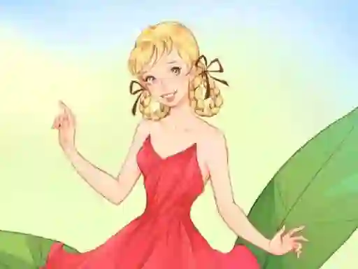 Игра Dress up Thumbelina онлајн