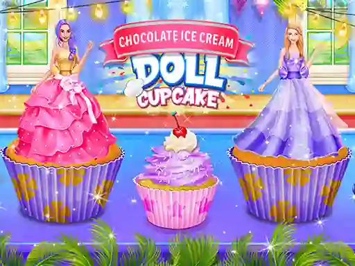 Игра Ice Cream Doll Cake Maker онлајн