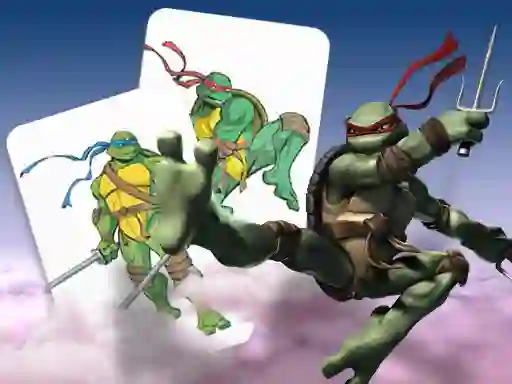 Игра Ninja Turtles Memory card Match онлајн