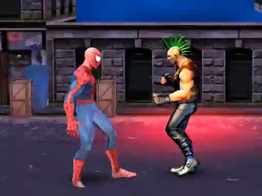 Игра Spiderman: Street Fighter онлајн