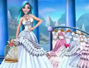 Игра Rachel Winter Party Prep онлајн