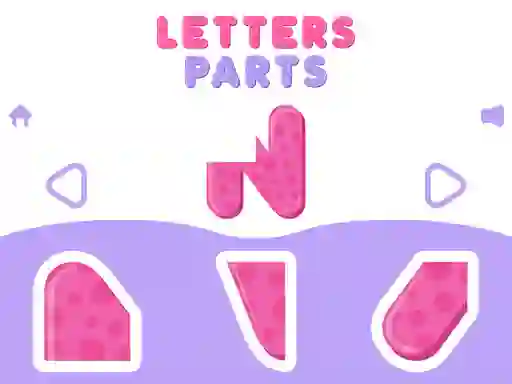 Игра Letters Parts онлајн