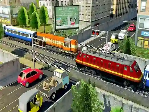 Игра Modern Train Driving Simulator онлајн