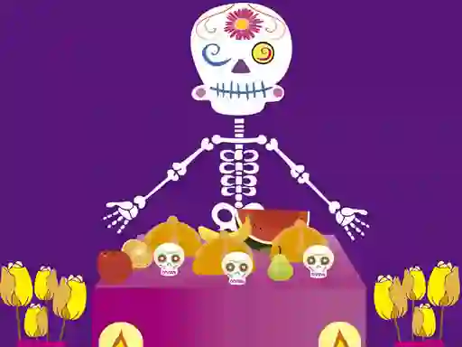 Игра Skeleton party hidden онлајн