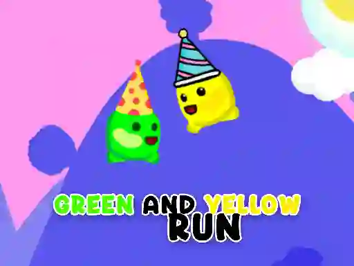 Игра Green and Yellow Run онлајн