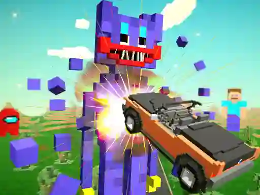 Игра Nubic Stunt Car Crasher онлајн