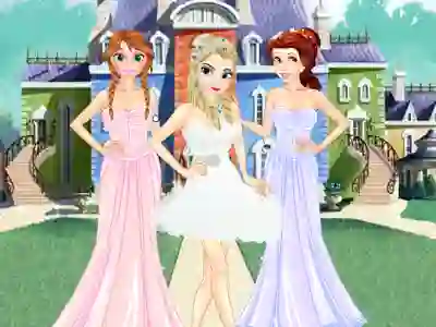 Игра Girls Ball Dress up онлајн