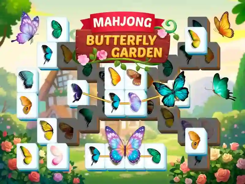 Игра Mahjong Butterfly Garden онлајн