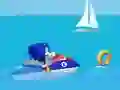 Игра Super Sonic Ski онлајн