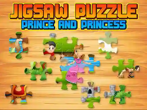 Игра Prince and Princess Jigsaw Puzzle онлајн