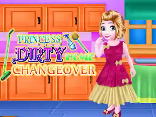 Игра Princess Dirty Home Changeover онлајн