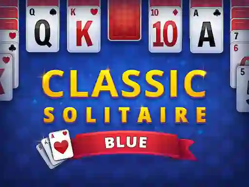 Игра Classic Solitaire Blue онлајн