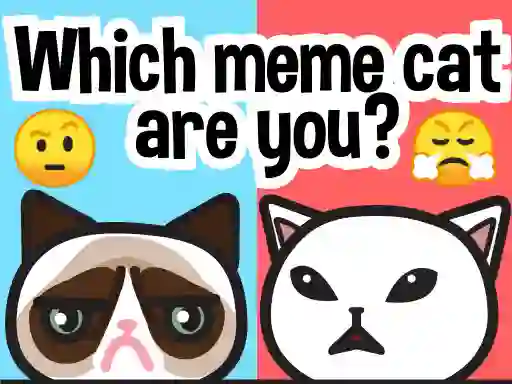 Игра Which Meme Cat Are You? онлајн