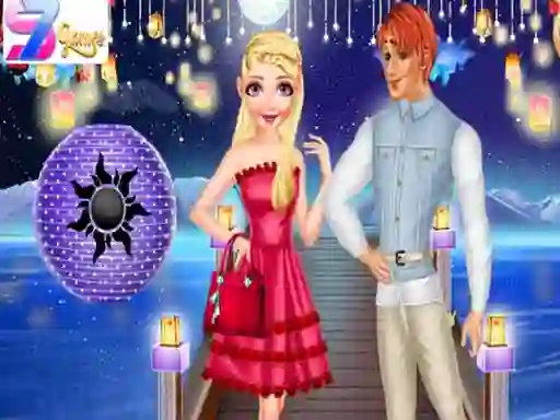 Игра Princesses: Lantern Competition онлајн