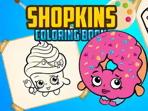 Игра Shopkins Coloring Book онлајн