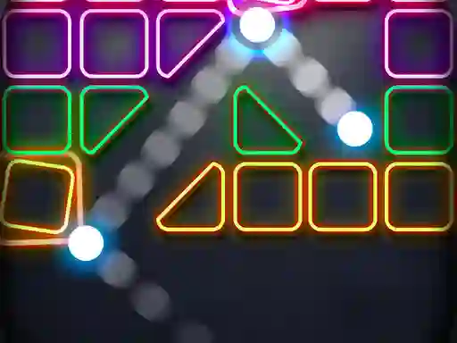 Игра Neon Bricks онлајн