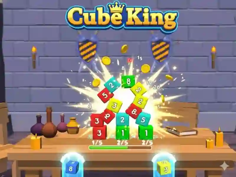 Игра Cubes King онлајн