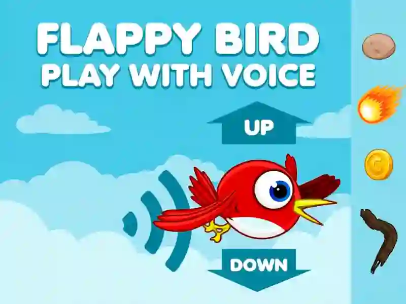 Игра Flappy Bird Play with Voice онлајн