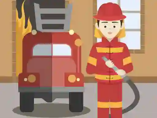 Игра Firefighters Match 3 онлајн