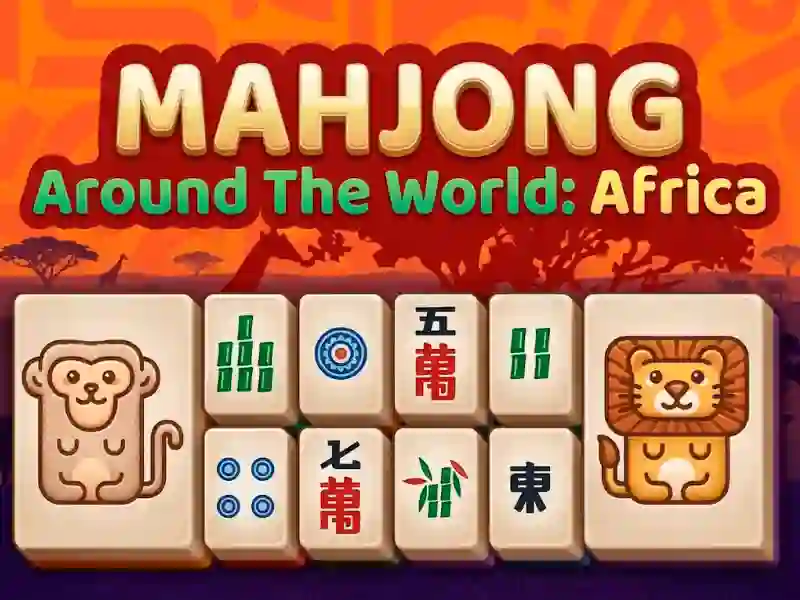 Игра Mahjong Around The World Africa онлајн