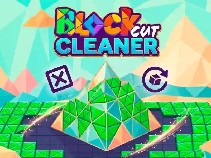 Игра Block Cut Cleaner онлајн