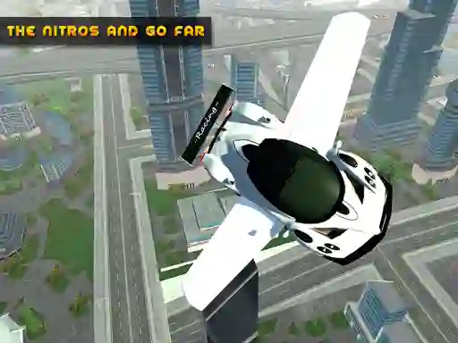 Игра Flying Car Real Driving онлајн