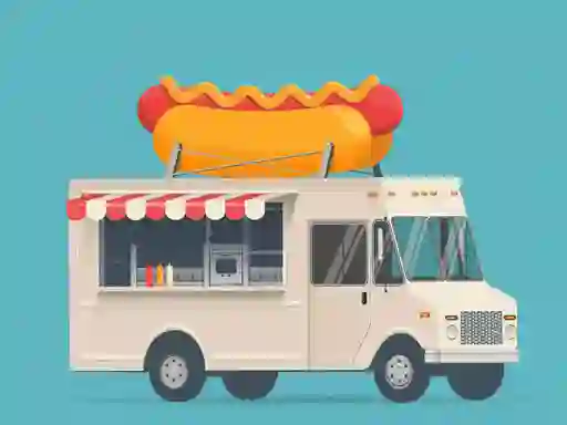 Игра Food Trucks Jigsaw онлајн