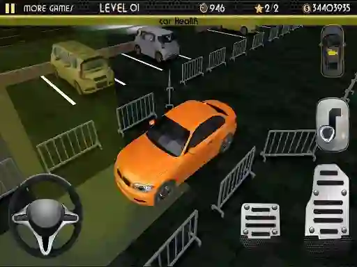 Игра Night Car Parking Simulator онлајн