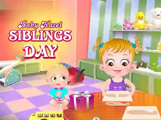 Игра Baby Hazel: Siblings Day онлајн