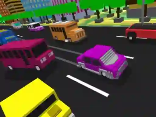 Игра Blocky Highway Racing онлајн