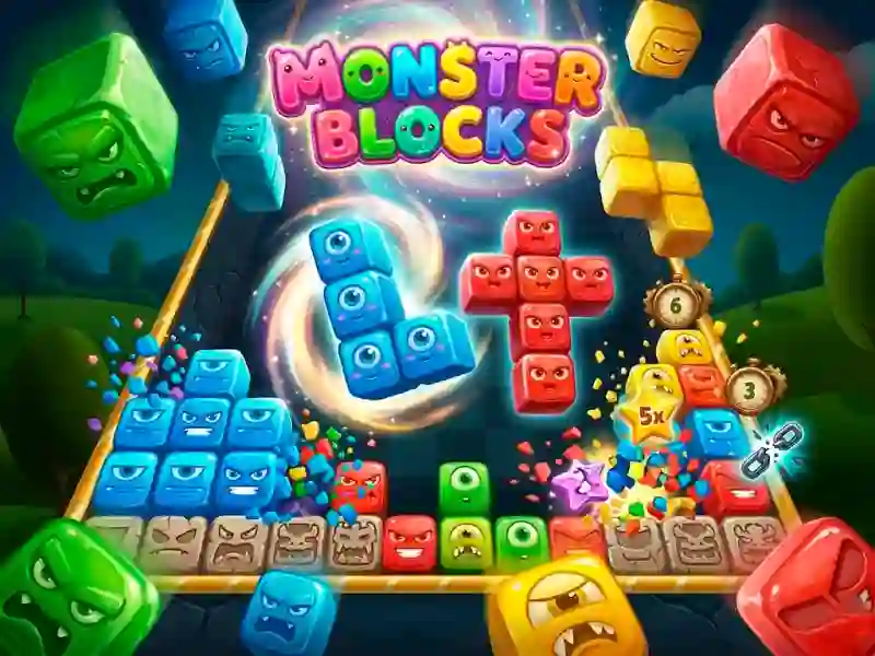 Игра Monster Blocks онлајн