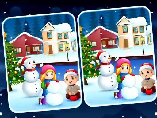 Игра Winter differences онлајн
